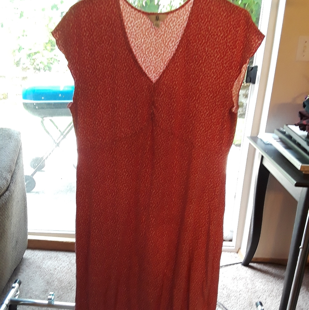 GAP Stretch Jersey Knee Length Capsleeve Dress XXL